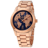  Shop Authentic Michael Kors Layton Rose Gold Dial Rose Gold Steel Strap Watch for Women - MK6395 - Luxxuri