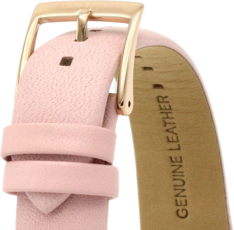  Shop Authentic Michael Kors Layton Three-Hand White Dial Pink Leather Strap Watch for Women - MK2909 - Luxxuri