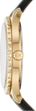  Shop Authentic Michael Kors Layton Three Hand Mother of Pearl Black Dial Black Leather Strap Watch For Women - MK2911 - Luxxuri
