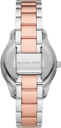  Shop Authentic Michael Kors Layton Three Hand Pink Dial Two Tone Steel Strap Watch For Women - MK6894 - Luxxuri