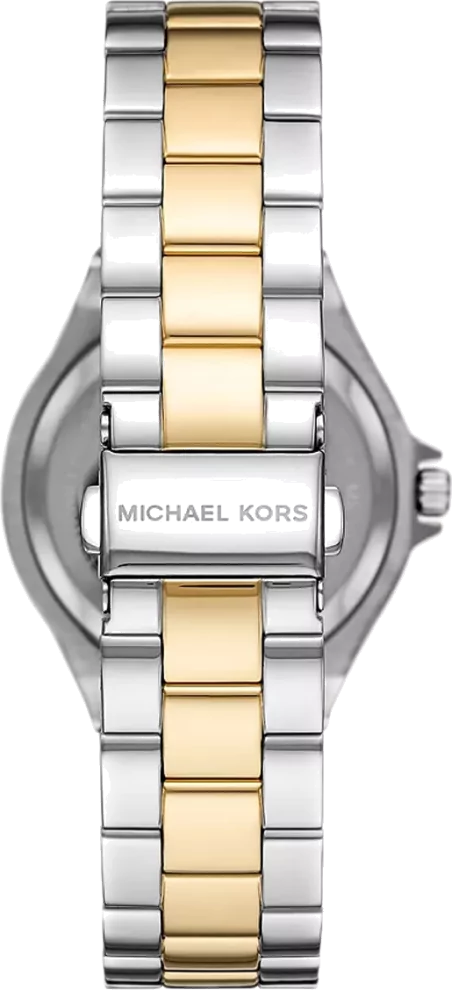  Shop Authentic Michael Kors Lennox Three-Hand Gold Dial Two Tone Steel Strap Watch For Women  - MK6988 - Luxxuri