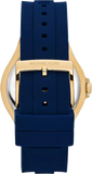  Shop Authentic Michael Kors Lennox Three Hand White Dial Blue Silicone Strap Watch For Women - MK7333 - Luxxuri