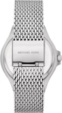  Shop Authentic Michael Kors Lennox Three-Hand Silver Dial Silver Steel Strap Watch For Women - MK7337 - Luxxuri