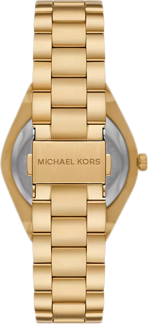  Shop Authentic Michael Kors Lennox Three Hand Silver Dial Gold Steel Strap Watch For Women - MK7391 - Luxxuri