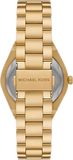  Shop Authentic Michael Kors Lennox Three Hand Silver Dial Gold Steel Strap Watch For Women - MK7391 - Luxxuri