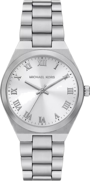  Shop Authentic Michael Kors Lennox Three Hand Silver Dial Silver Steel Strap Watch For Women - MK7393 - Luxxuri