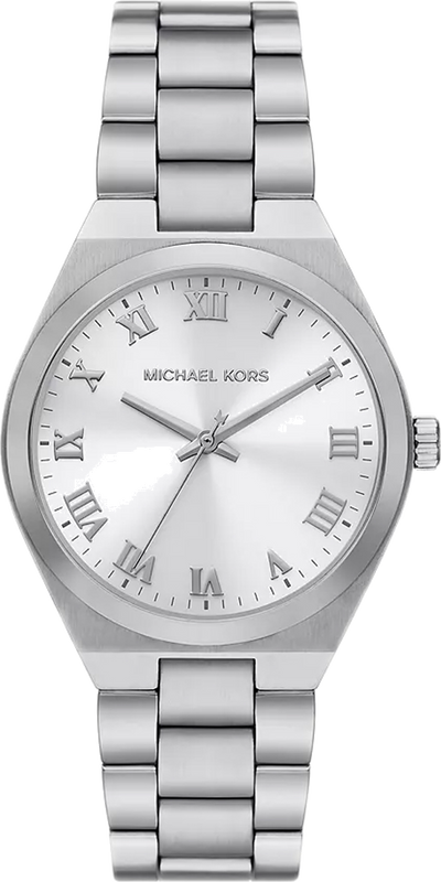  Shop Authentic Michael Kors Lennox Three Hand Silver Dial Silver Steel Strap Watch For Women - MK7393 - Luxxuri