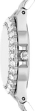  Shop Authentic Michael Kors Lennox Three-Hand Blue Dial Silver Steel Strap Watch For Women - MK7397 - Luxxuri