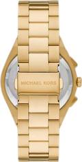 Shop Authentic Michael Kors Lennox Chronograph White Dial Gold Steel Strap Watch For Men - MK9120 - Luxxuri