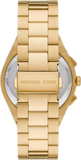  Shop Authentic Michael Kors Lennox Chronograph White Dial Gold Steel Strap Watch For Men - MK9120 - Luxxuri