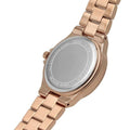  Shop Authentic Michael Kors Lennox Three Hand Rose Gold Dial Rose Gold Steel Strap Watch For Women - MK7230 - Luxxuri