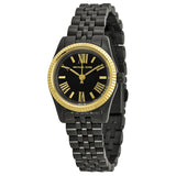  Shop Authentic Michael Kors Lexington Quartz Black Dial Black Steel Strap Watch for Women - MK3299 - Luxxuri