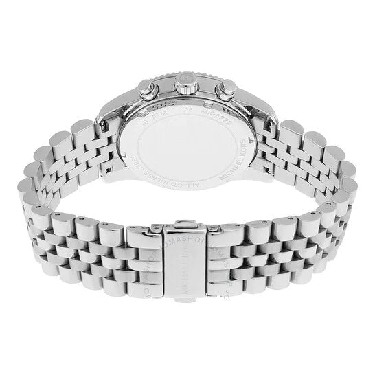  Shop Authentic Michael Kors Lexington Quartz Green Dial Silver Steel Strap Watch For Women - MK6222 - Luxxuri