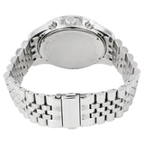  Shop Authentic Michael Kors Lexington Chronograph Silver Dial Silver Steel Strap Watch for Men - MK8515 - Luxxuri
