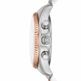  Shop Authentic Michael Kors Lexington Chronograph Rose Gold Dial Two Tone Steel Strap Watch For Women - MK7219 - Luxxuri
