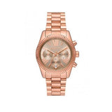 Shop Authentic Michael Kors Lexington Chronograph Grey Dial Rose Gold Steel Strap Watch For Women - MK7217 - Luxxuri