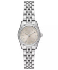  Shop Authentic Michael Kors Lexington Three-Hand Silver Dial Silver Steel Strap Watch for Women - MK4843 - Luxxuri