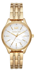  Shop Authentic Michael Kors Lexington Three Hand White Dial Gold Steel Strap Watch For Women - MK4492 - Luxxuri