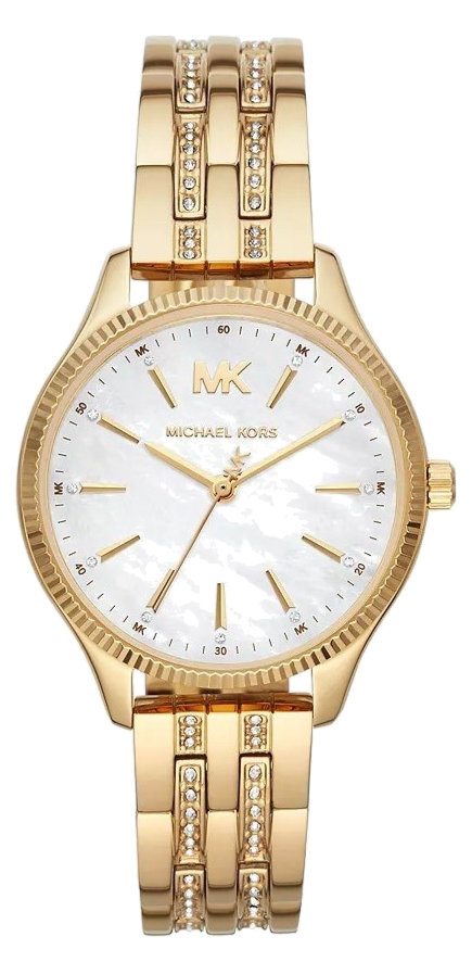  Shop Authentic Michael Kors Lexington Three Hand White Dial Gold Steel Strap Watch For Women - MK4492 - Luxxuri