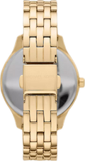  Shop Authentic Michael Kors Lexington Three Hand White Dial Gold Steel Strap Watch For Women - MK4492 - Luxxuri