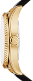  Shop Authentic Michael Kors Lexington Black Dial Black Leather Strap Watch For Women - MK4748 - Luxxuri