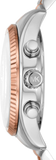  Shop Authentic Michael Kors Lexington Chronograph Rose Gold Dial Two Tone Steel Strap Watch For Women - MK7219 - Luxxuri