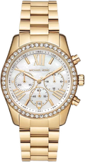  Shop Authentic Michael Kors Lexington Mother of Pearl White Dial Gold Steel Strap Watch For Women - MK7241 - Luxxuri