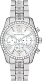  Shop Authentic Michael Kors Lexington Chronograph White Dial Silver Steel Strap Watch For Women - MK7243 - Luxxuri