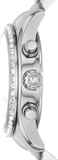  Shop Authentic Michael Kors Lexington Chronograph Black Dial Silver Steel Strap Watch For Women - MK7277 - Luxxuri