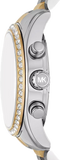  Shop Authentic Michael Kors Lexington Chronograph Green Dial Two Tone Steel Strap Watch For Women - MK7303 - Luxxuri