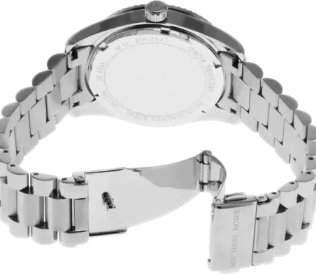  Shop Authentic Michael Kors Lexington Three-Hand Pink Dial Silver Steel Strap Watch For Women - MK7443 - Luxxuri