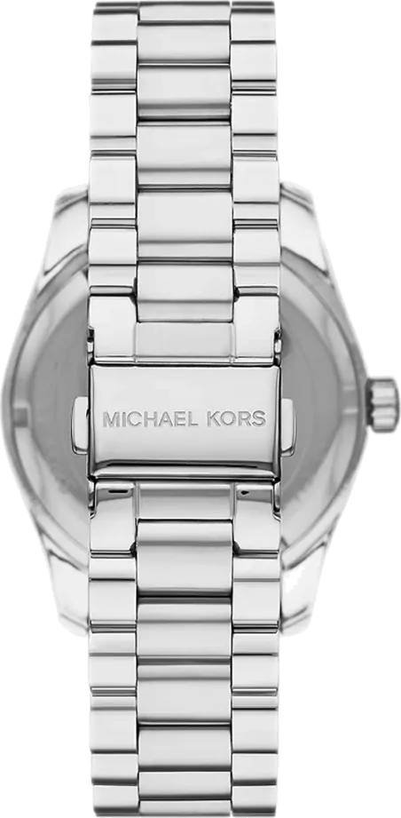  Shop Authentic Michael Kors Lexington Three-Hand Pink Dial Silver Steel Strap Watch For Women - MK7443 - Luxxuri