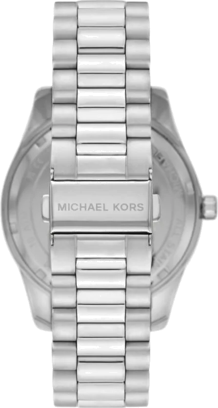  Shop Authentic Michael Kors Lexington Quartz Black Dial Silver Steel Strap Watch For Women - MK8946 - Luxxuri