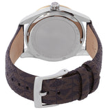  Shop Authentic Michael Kors Lexington Silver Dial Brown Leather Strap Watch For Women - MK4745 - Luxxuri