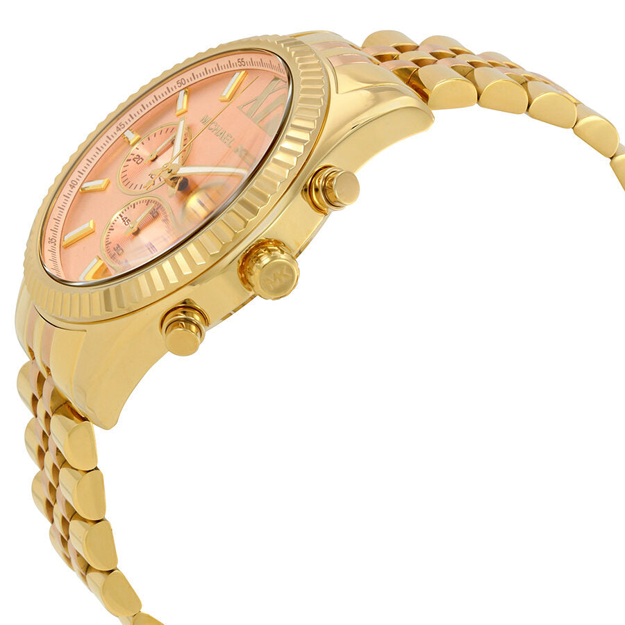  Shop Authentic Michael Kors Lexington Gold Dial Gold Steel Strap Watch for Women - MK6473 - Luxxuri