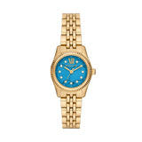  Shop Authentic Michael Kors Lexington Three Hand Blue Dial Gold Steel Strap Watch for Women - MK4813 - Luxxuri