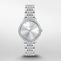 Michael Kors Melissa Quartz Silver Dial Silver Steel Strap Watch for Women - MK4367
