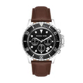  Shop Authentic Michael Kors Everest Chronograph Black Dial Brown Leather Strap Watch For Men - MK9054 - Luxxuri