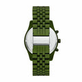  Shop Authentic Michael Kors Lexington Chronograph Green Dial Green Steel Strap Watch For Men - MK8790 - Luxxuri