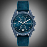  Shop Authentic Michael Kors Accelerator Chronograph Blue Dial Blue Nylon Strap Watch for Men - MK9142 - Luxxuri