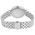 Michael Kors Darci Rose Gold Dial Silver Steel Strap Watch for Women - MK3446