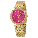  Shop Authentic Michael Kors Darci Pink Dial Gold Steel Strap Watch for Women - MK3444 - Luxxuri