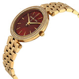  Shop Authentic Michael Kors Darci Amber Dial Gold Steel Strap Watch for Women - MK3408 - Luxxuri