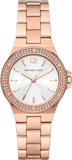  Shop Authentic Michael Kors Lennox Three Hand Silver Dial Rose Gold Steel Strap Watch For Women - MK7279 - Luxxuri