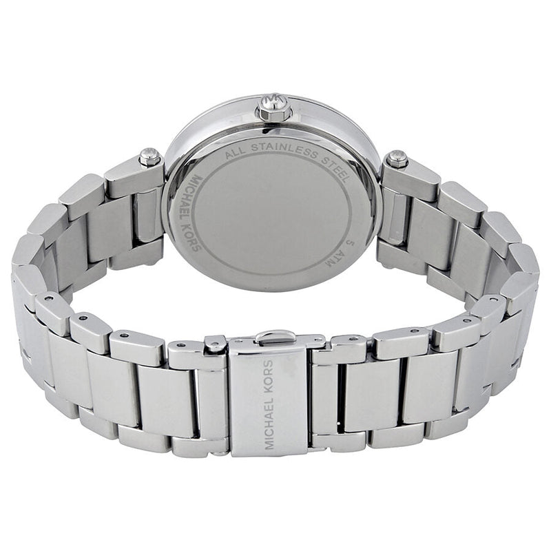  Shop Authentic Michael Kors Parker Silver Dial Silver Stainless Steel Strap Watch for Women - MK6483 - Luxxuri