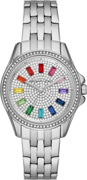  Shop Authentic Michael Kors Pilot Quartz Silver Dial Silver Steel Strap Watch For Women - MK7368 - Luxxuri