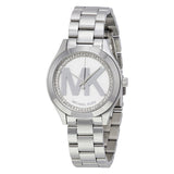  Shop Authentic Michael Kors Mini Slim Runway Silver Dial Silver Steel Strap Watch for Women - MK3548 - Luxxuri