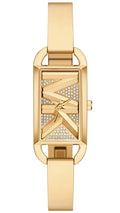 Michael Kors Empire Analog Gold Dial Gold Steel Strap Watch for Women - MK4840