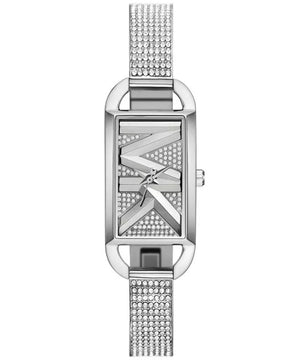  Shop Authentic Michael Kors Empire Three-Hand Silver Dial Silver Steel Strap Watch for Women - MK4841 - Luxxuri