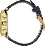  Shop Authentic Michael Kors Parker Gold Dial Blue Leather Strap Watch for Women - MK2280 - Luxxuri